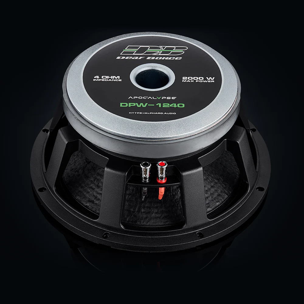 Apocalypse DPW-1240 4ohm | 12" Mid-Bass Subwoofer - Image 5