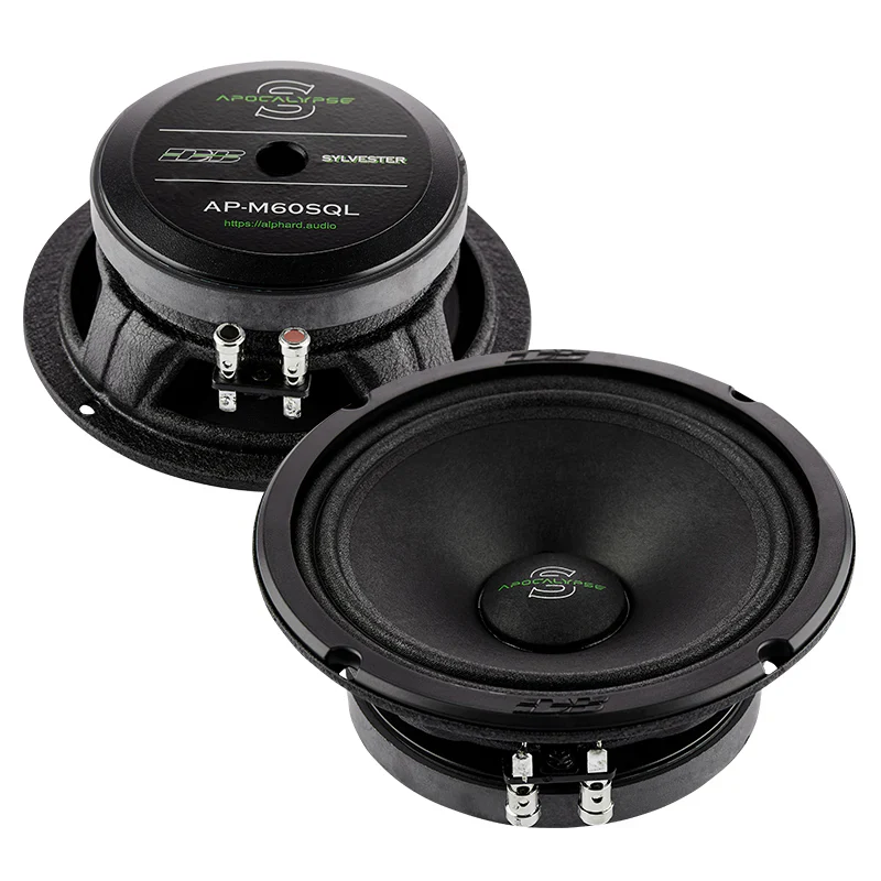 REFURBISHED GRADE A/B | Apocalypse AP-M60SQL | 6.5" Mid-Range Speakers (Pair)